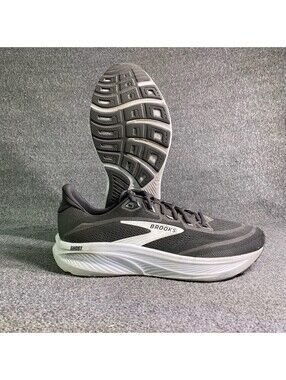 Brooks Ghost 18 Mens Size 12 Black Grey White Running Shoes 1104931D090